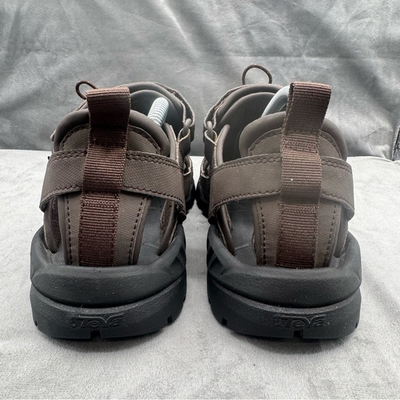 Teva Forebay 2 Men’s 10 Brown Water Sandals Fishing Hiking Outdoor Trail Shoes - Picture 6 of 11